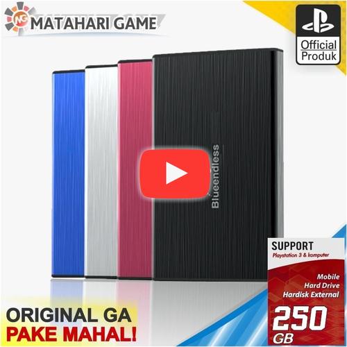Foto Produk Hardisk PS3 250GB - hdd ps3 External Support PS3 Full Game Terbaru dari MatahariGame
