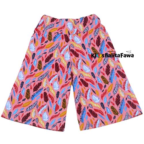 Foto Produk Kulot Motif Uk. 7-8 Tahun / Celana 3per4 Anak Perempuan Skirt Murah - 7-8 TAHUN dari Kios Balita Fawa