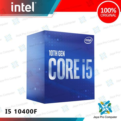 Gambar Processor Intel Core I5 10400F Box Comet Lake Socket LGA 1200 dari Jaya Pro Computer Jakarta Pusat Tokopedia