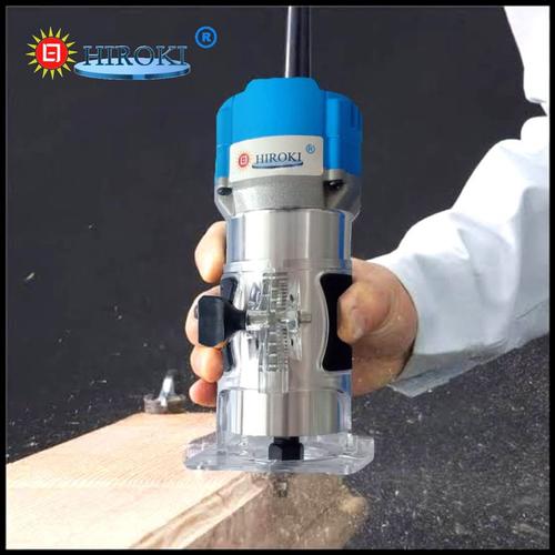 Jual Mesin Router Profil Kayu HR-370 Hiroki / Wood Trimmer Machine ...