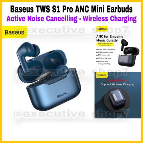 Baseus Bluetooth Earphone SIMU S1 Pro ANC Mini Earbuds TWS – Baseus  Indonesia