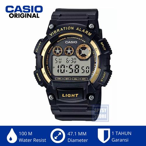 Jual Jam Tangan Digital Casio W-735h-1a2 W735h Original Vibration Alarm -  Kota Bekasi - Spysy store | Tokopedia