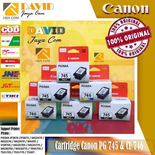 Foto Produk 1 Set Tinta Canon 745 & 746 Original dari David jaya Com
