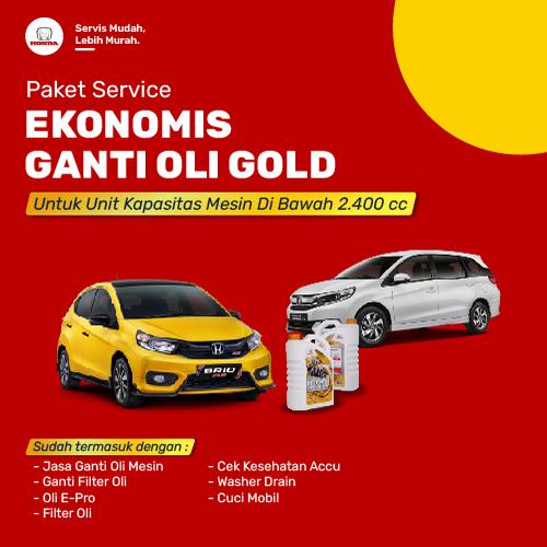 Foto Produk Paket Ekonomis Ganti Oli Gold dari Honda Bintang Madiun