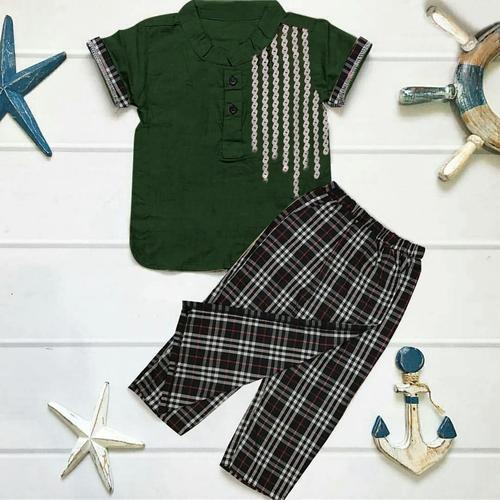 Foto Produk Setelan Baju Koko Celana Sarung/Fashion Muslim/Fashion Anak Laki/New - army dari lapickmeupstores