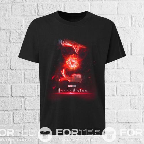 Jual Kaos Wanda Vision Marvel (Cotton 