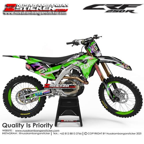 Foto Produk Stiker CRF 216 Hijau dari Nusakambangan Sticker01