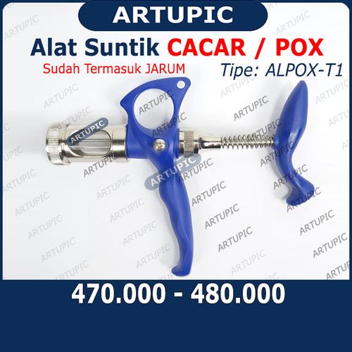 Foto Produk Alat Suntik Vaksin POX Cacar ALPOX-T1 tusuk sayap Ayam Unggas Burung dari ArtupicPeralatanPeternak