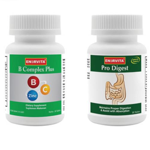 Gambar Paket Ekonomis : B Complex 30 Tablet & Pro Digest 30 Tablet dari Fit Selalu Jakarta Barat Tokopedia