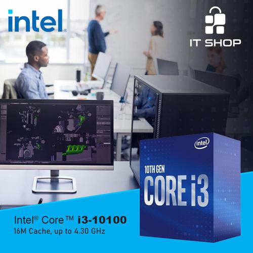 Foto Produk Processor Intel Core i3 10100 LGA 1200 Box dari IT-SHOP-ONLINE