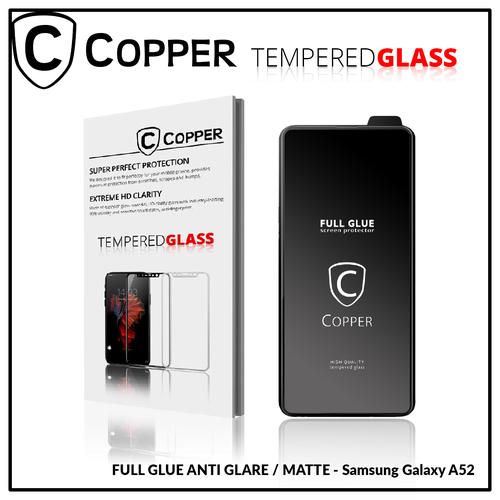 Foto Produk Samsung A52 - COPPER Tempered Glass Full Glue ANTI GLARE - MATTE dari Copper Indonesia