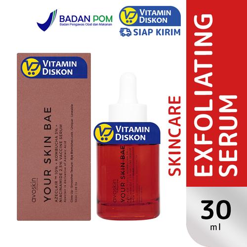 Gambar AVOSKIN YOUR SKIN BAE AZECLAIR 10%+KOMBUCHA 3%+NIACINAMIDE 2.5% SERUM dari VitaminDiskon Official Jakarta Utara Tokopedia