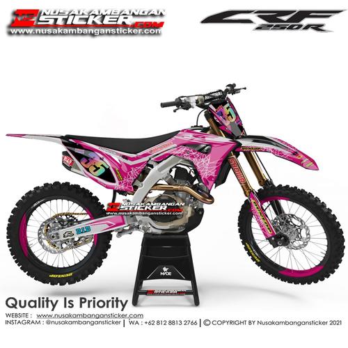 Foto Produk Stiker CRF 35 Pink dari Nusakambangan Sticker01