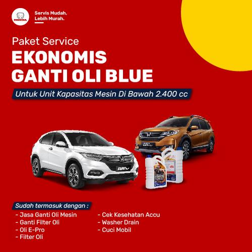 Foto Produk Paket Servis Ekonomis Ganti Oli Blue dari Honda Bintang Madiun