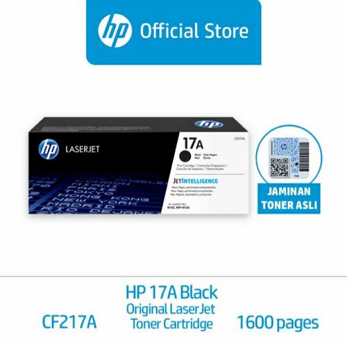 Jual Toner Hp LaserJet cf217A/toner 17A original PRINTER HP M102a , M130a -  Jakarta Selatan - hp official store. | Tokopedia
