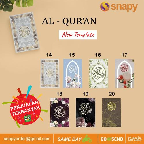 Foto Produk Alquran | Custom Cover Alquran | Souvenir Alquran dari snapy