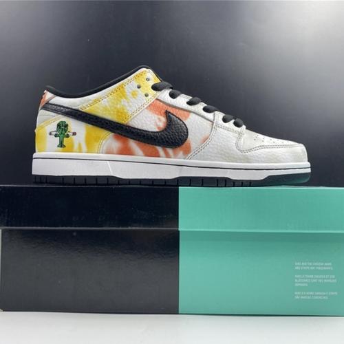 Jual NIKE SB DUNK LOW RAYGUN WHITE 