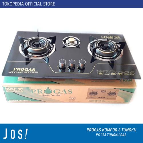 Foto Produk KOMPOR GAS LPG 3 TUNGKU SUGGO SG-301 - PROGAS gas gas dari J O S