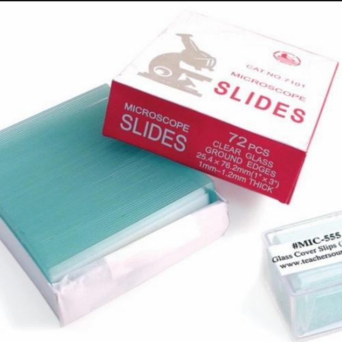 Jual Microscope Slide / Objek Glass SAILBRAND Cat no.7101 (Merah