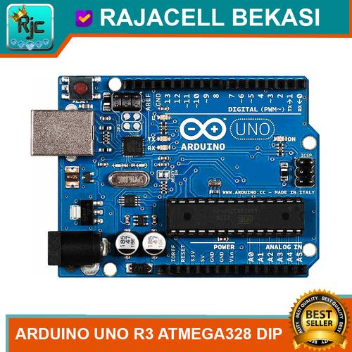 Gambar Uno R3 Atmega328 DIP atmega16u2 High Quality Ardiano Board dari RAJACELL BEKASI undefined Tokopedia