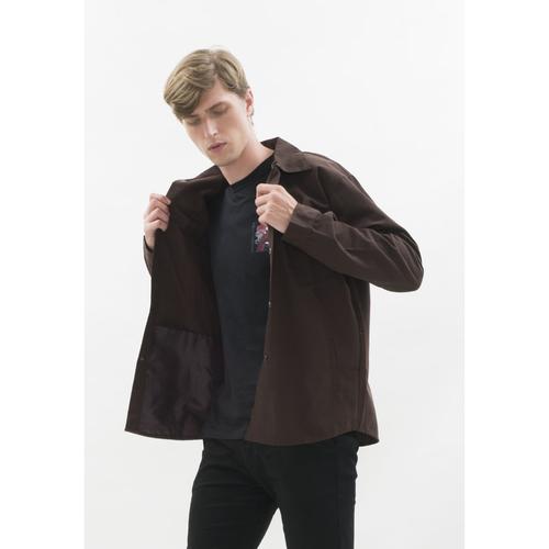 Foto Produk Jaket parka outer jaket pria semi parka warna coklat dari House of Cuff