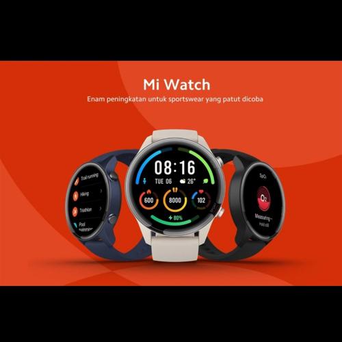 Jual XIAOMI MI WATCH SMART WATCH GARANSI RESMI NAVYBLUE, BLACK DAN WHITE -  Putih - Jakarta Pusat - LAPAKiTEM INDONESIA | Tokopedia