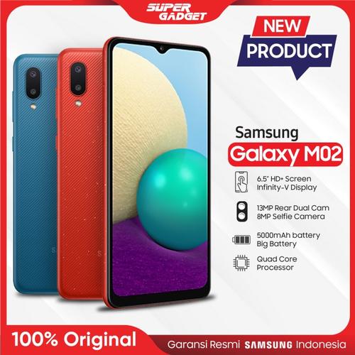 Foto Produk Samsung M02 2/32 GB Garansi Resmi SEIN - Biru dari SUPER_GADGET