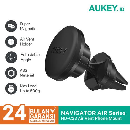 Foto Produk Aukey Holder Car Phone Magnetic Air Vent - 500200 dari AUKEY