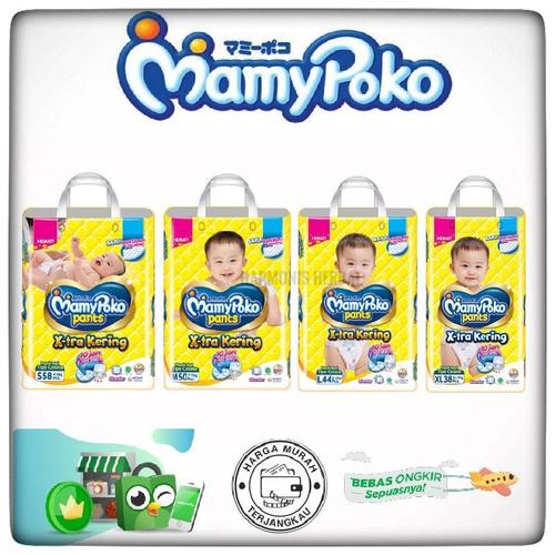 Foto Produk Mamypoko X-tra Kering Uk.S58,M50,L44,XL38 - S dari Harmonis Herbal Original