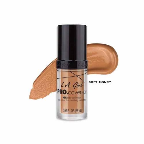 Foto Produk LA Girl Pro Coverage HD Foundation - Soft Honey dari LA Girl Indonesia