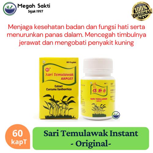 Foto Produk Deli 85 - Sari Temulawak Kaplet 60's untuk Kesehatan Liver dari Megah Sakti
