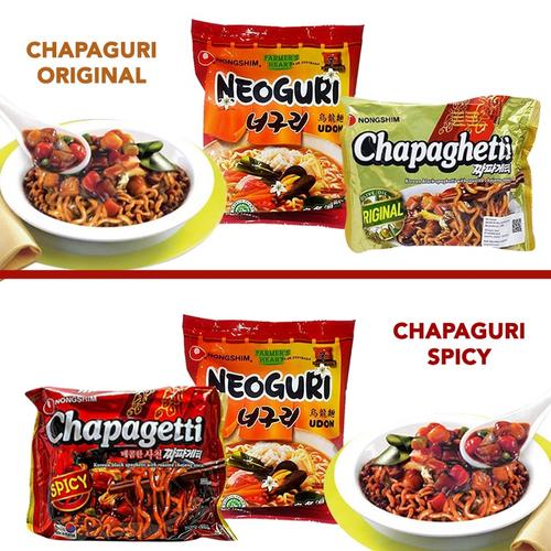 Foto Produk CHAPAGURI RAMDON (CHAPAGHETTI & NEOGURI) / MIE INSTANT PAKET PARASITE - ORIGINAL dari Korean Jjang