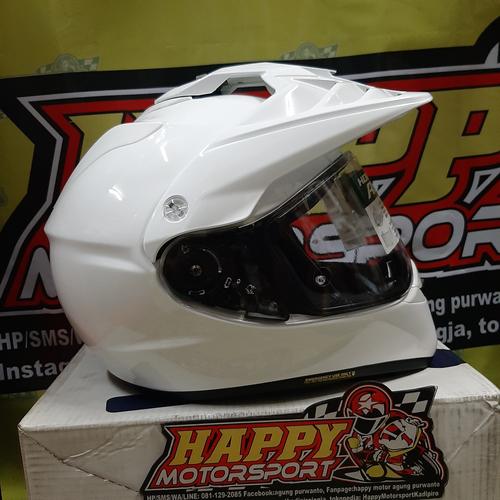 Jual Helm Shoei Hornet Adventure White 