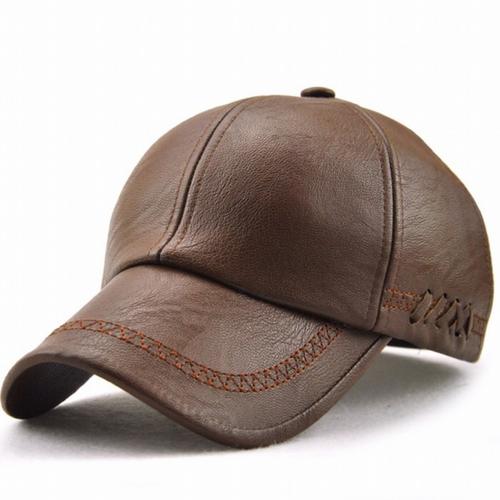 Jual Topi Kulit Baseball Cap Import 