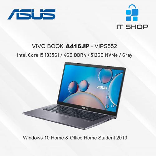 Foto Produk ASUS Vivo Book A416JP-VIPS552 Core i5 - Gray dari IT-SHOP-ONLINE