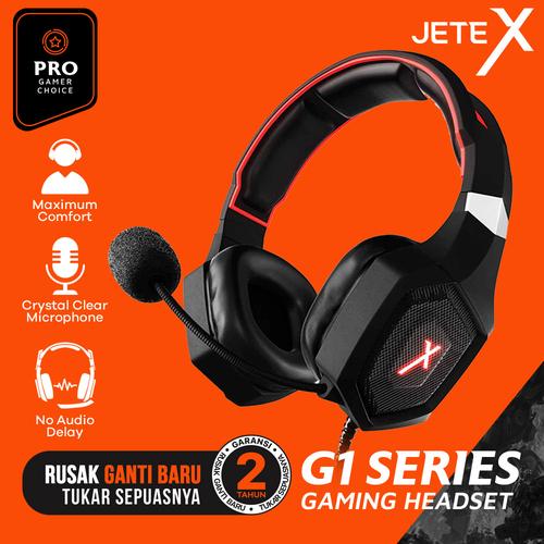 Foto Produk HEADSET | HEADPHONE | HANDSFREE | EARPHONE GAMING JETE-G1 dari JeteIndonesia