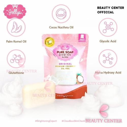 Foto Produk Jellys Pure Soap by Jellys / Original Thailand 100% dari Beauty-Center