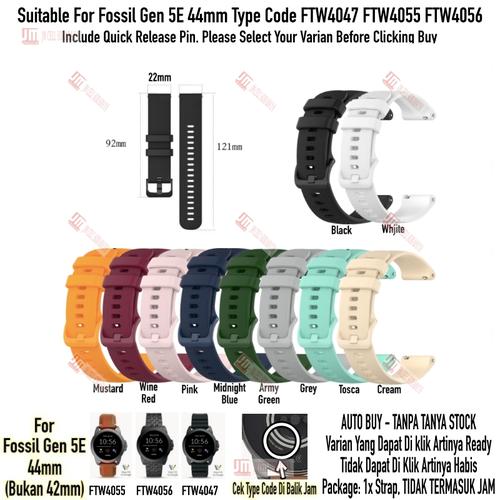 Jual OYE Tali Jam 22mm Strap Fossil Gen 