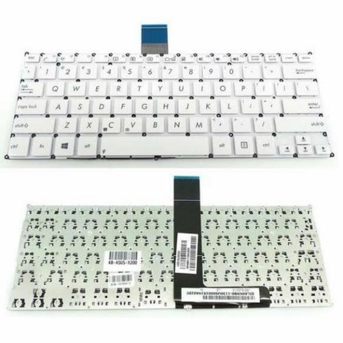 Gambar Keyboard Asus Vivobook X200 X200C X200CA X200M X200MA White Series dari Kolam_comp Kota Tangerang Tokopedia