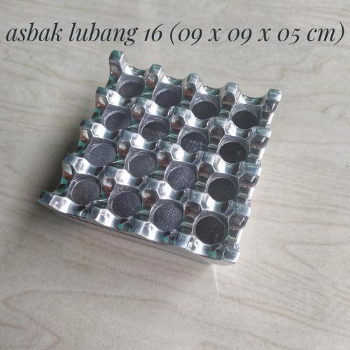 Foto Produk Asbak Lubang 16 Aluminium Ashtray / Asbak Hotel dari SophieDiskonMember