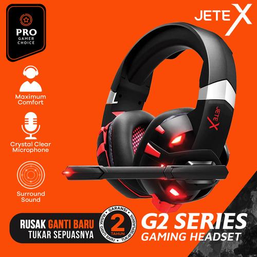 Foto Produk HEADSET | HEADPHONE | HANDSFREE | EARPHONE GAMING JETE-G2 dari JeteIndonesia