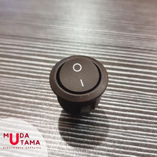 Jual Saklar Bulat - Saklar ON OFF Hitam - Kota Medan - Muda Utama ...