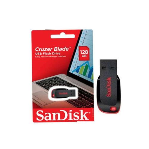 Foto Produk Flashdisk Sandisk Cruzer Blade CZ50 CZ 50 128gb 128 gb USB 2.0 dari PojokITcom Pusat IT Comp