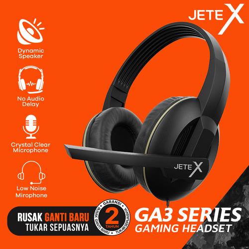 Foto Produk Headset Gaming| Headphone Gaming JETE-X GA3 Series - Garansi 1th dari JETE Official Surabaya