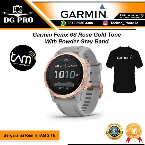 Jual Garmin Fenix 6S Rose Gold Tone 