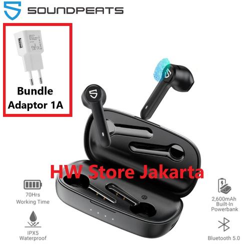 Foto Produk SoundPeats Truebuds TWS Wireless Earphone Headset Waterproof - WithAdaptor6Bln dari HW Store Jakarta Official