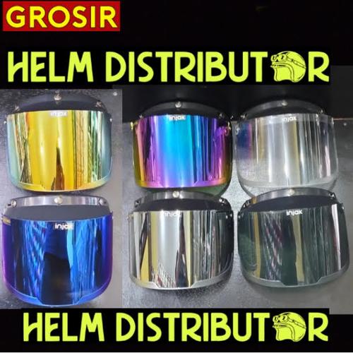 Foto Produk Kaca Bogo Datar Injak Ori Kaca Datar Injak Original Kaca Flat - Random dari helm distributo