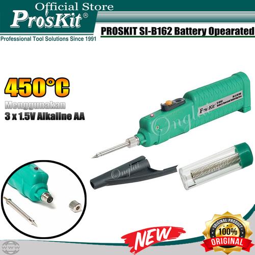 Gambar Solder Baterai PROSKIT SI-B162 Battery Opearated Soldering ORIGINAL dari Pro'sKit Jakarta Pusat Tokopedia