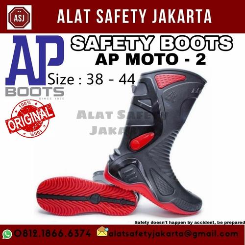 Foto Produk Sepatu Boot Karet AP Moto 2 Ori Murah dari Alat Safety Jakarta