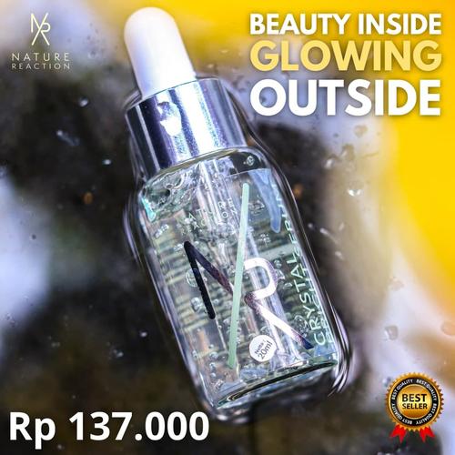 Jual Serum Wajah Glowing Ampuh Serum Nature Reaction Crystal Bright Serum 1 Pcs Kab Bogor Barokaa Store Tokopedia